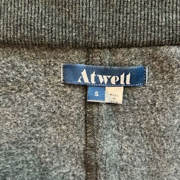 Atwell grey comfy front button sweater Sz- Small - Picture 7 of 12